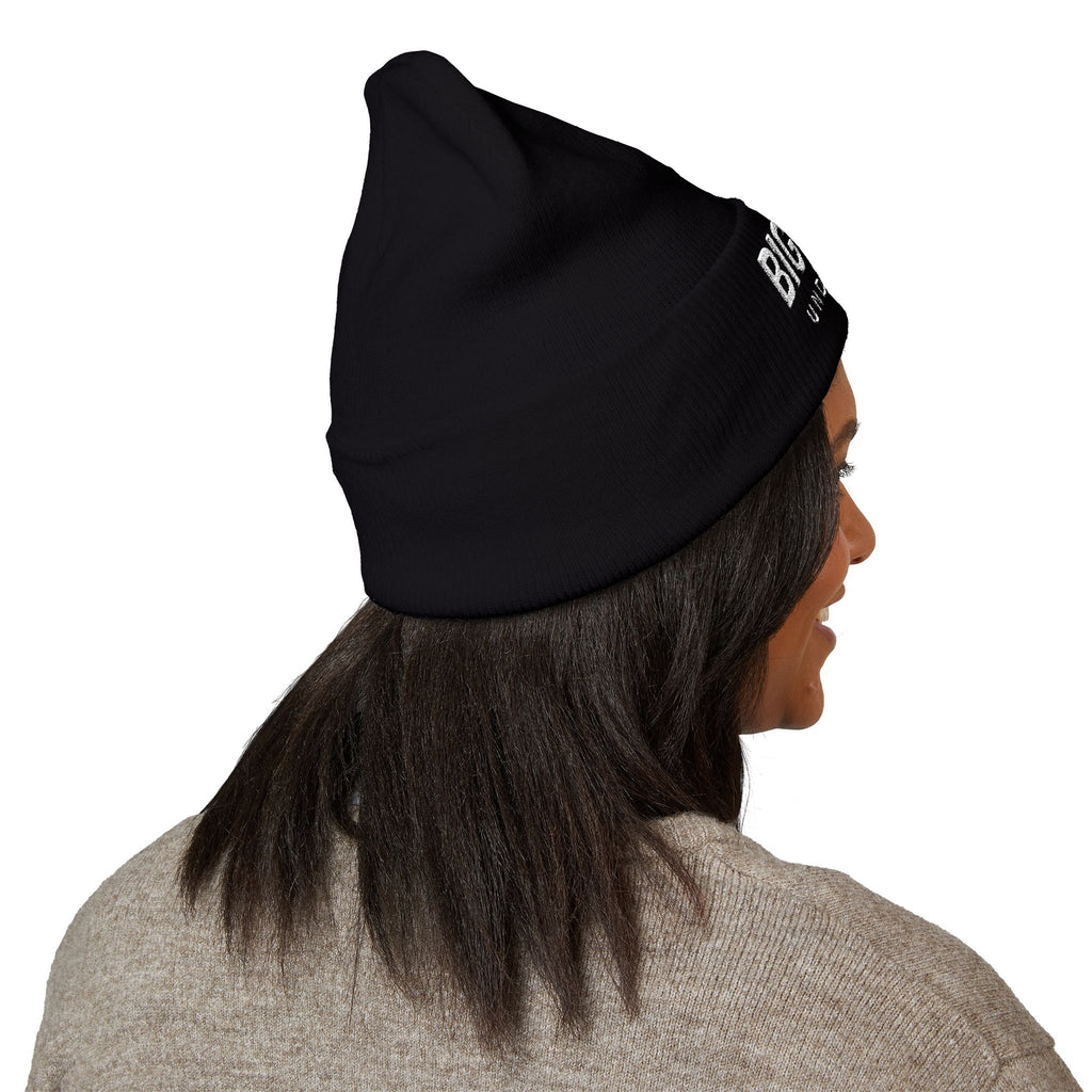 Embroidered 'BIG DONG Underwear' Cuffed Beanie