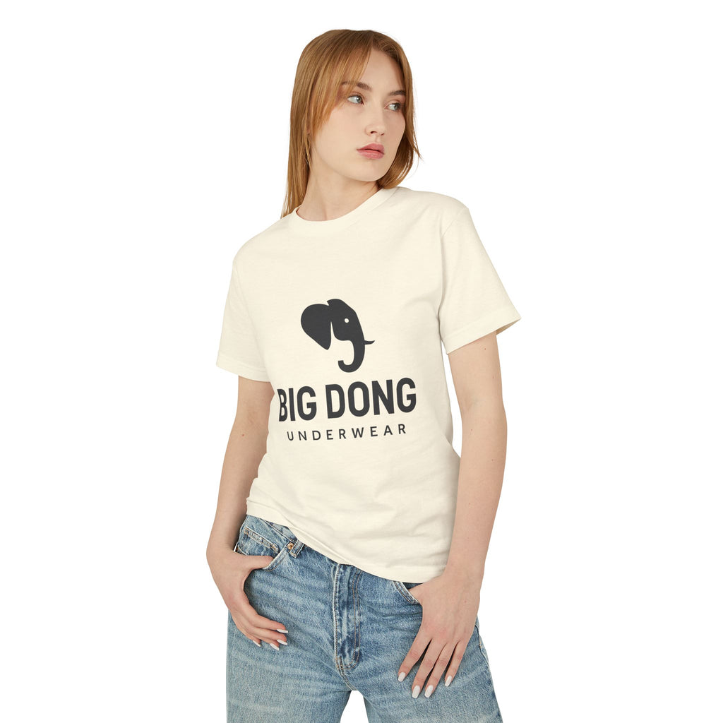 BIG DONG Unisex Garment-Dyed Heavyweight Cotton Tee