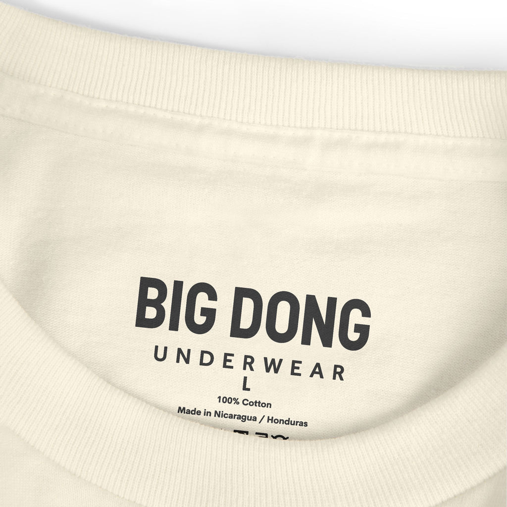 BIG DONG Unisex Garment-Dyed Heavyweight Cotton Tee