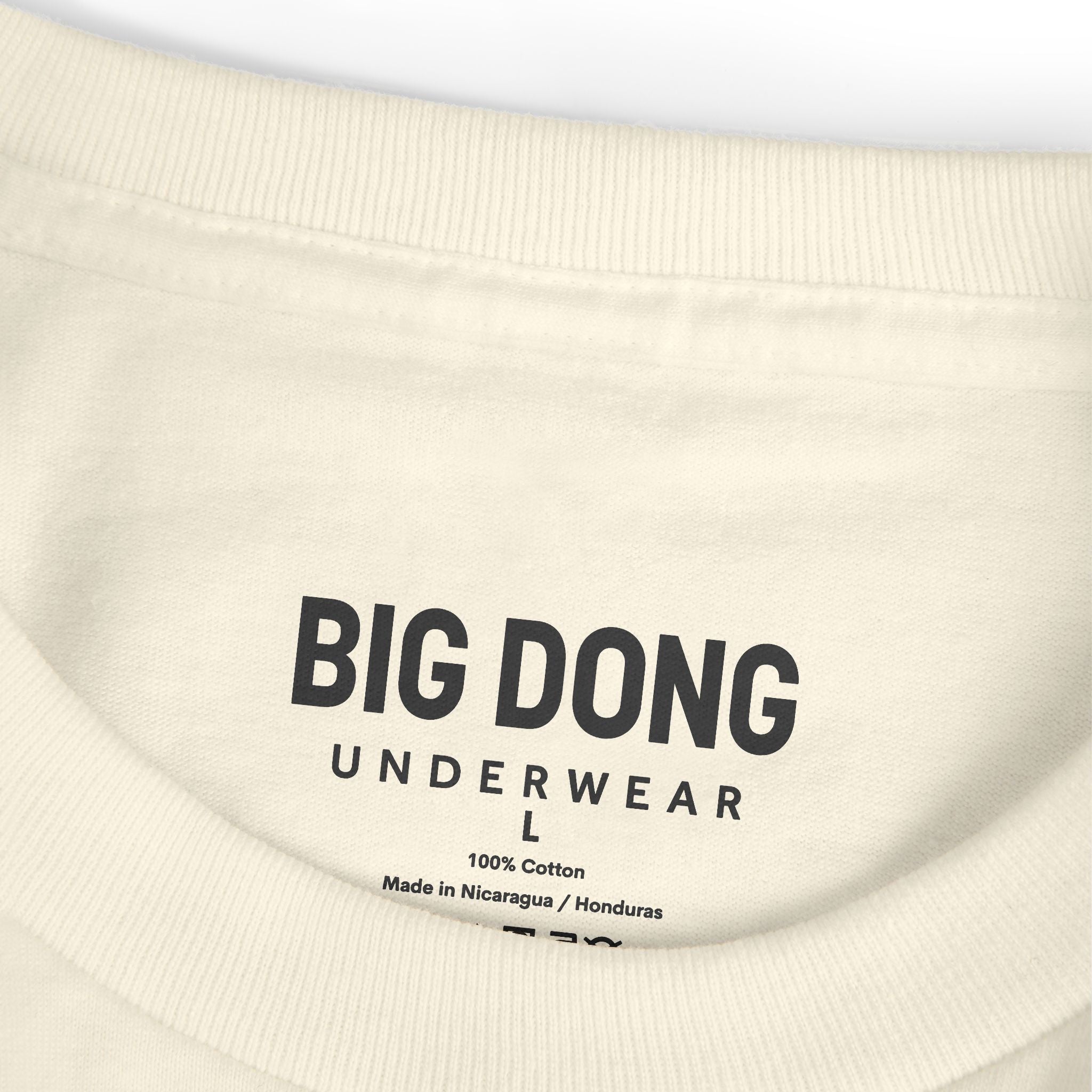 BIG DONG Unisex Garment-Dyed Heavyweight Cotton Tee