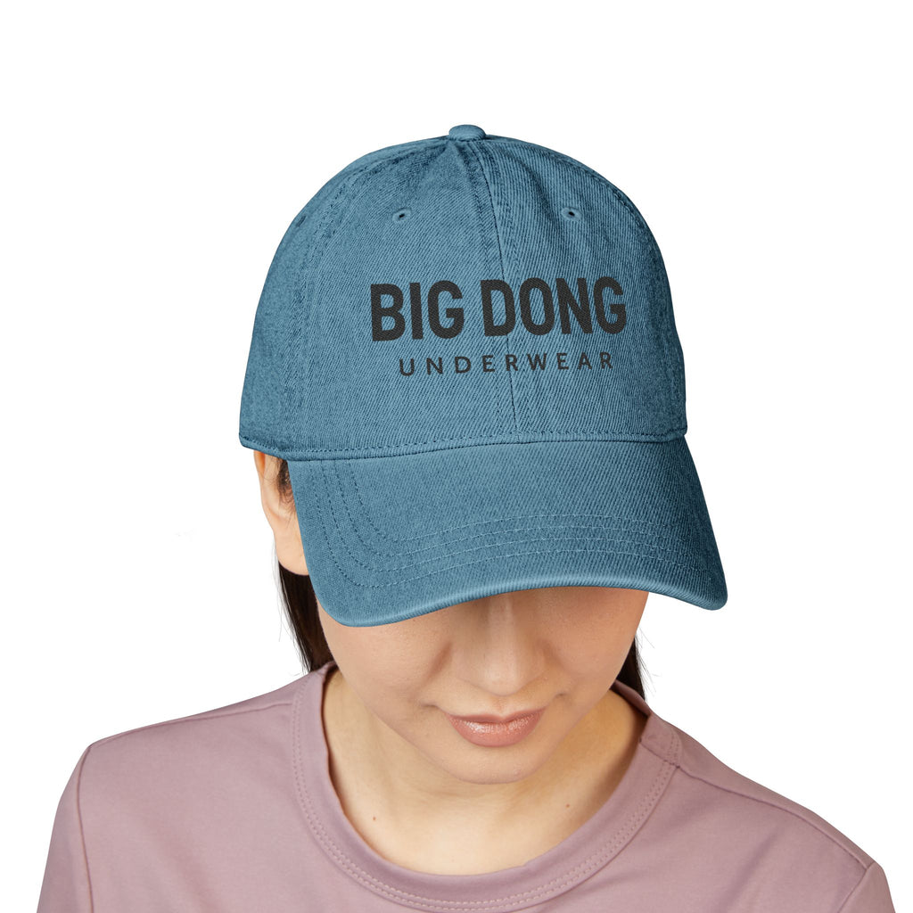 BIG DONG Denim Hat (Embroidery)