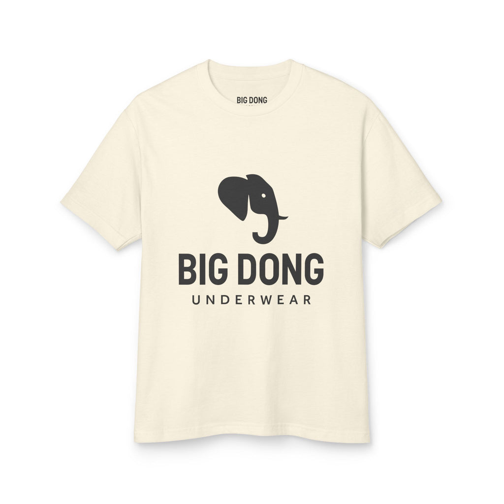 BIG DONG Unisex Garment-Dyed Heavyweight Cotton Tee