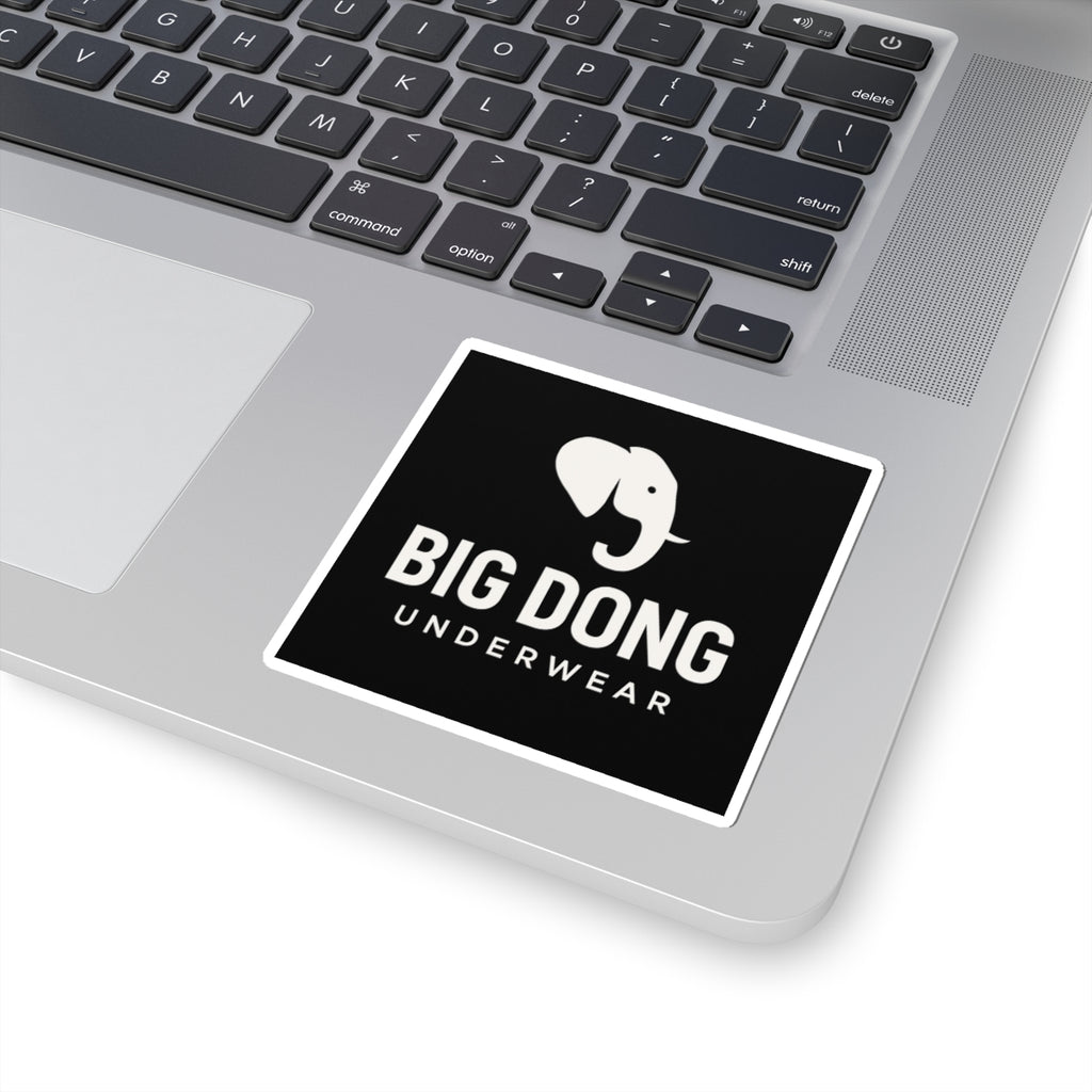 Big Dong Underwear logo Sticker | Kiss-Cut vinyl decal